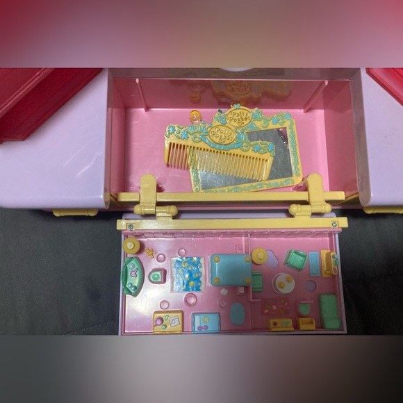 Blue bird polly pocket 1990 vanity - Picture 3 of 5